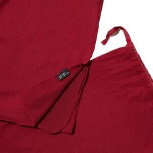 Short Stories Travel Blanket in Ruby Wine​​​​